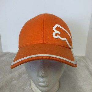 Puma Orange Hat with White Logo